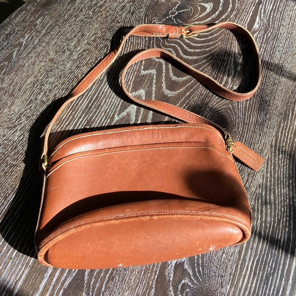 Coach leather crossbody